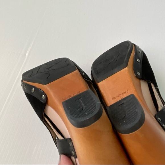 🆕 Jambu Gina ankle strap peep toe platform sandal wood heel NWT sz 7 - Picture 9 of 11